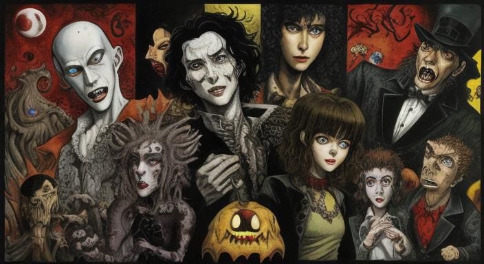 Vampires in Love with Monsters: A Dark Fantasy