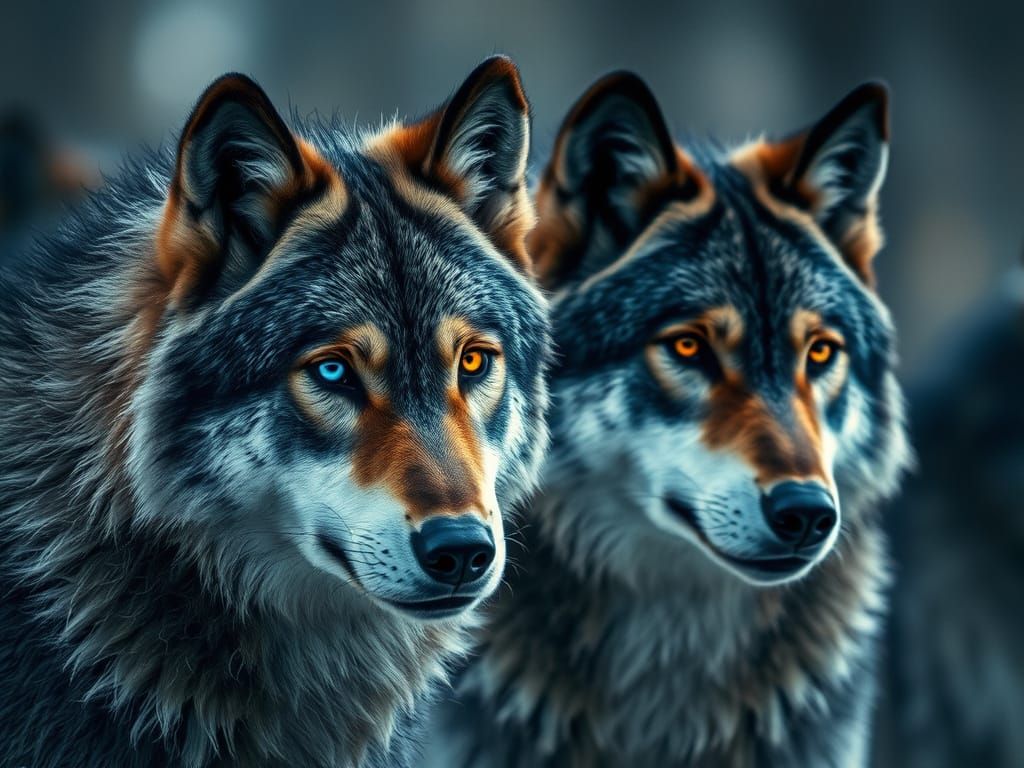 Loyal Lone Wolf Reunites with Pack in Emotional Scene