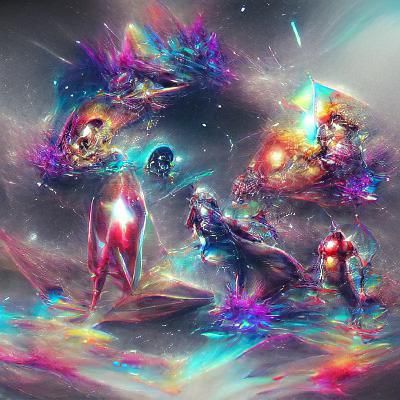 Avengers in Holographic Cosmic Illustration