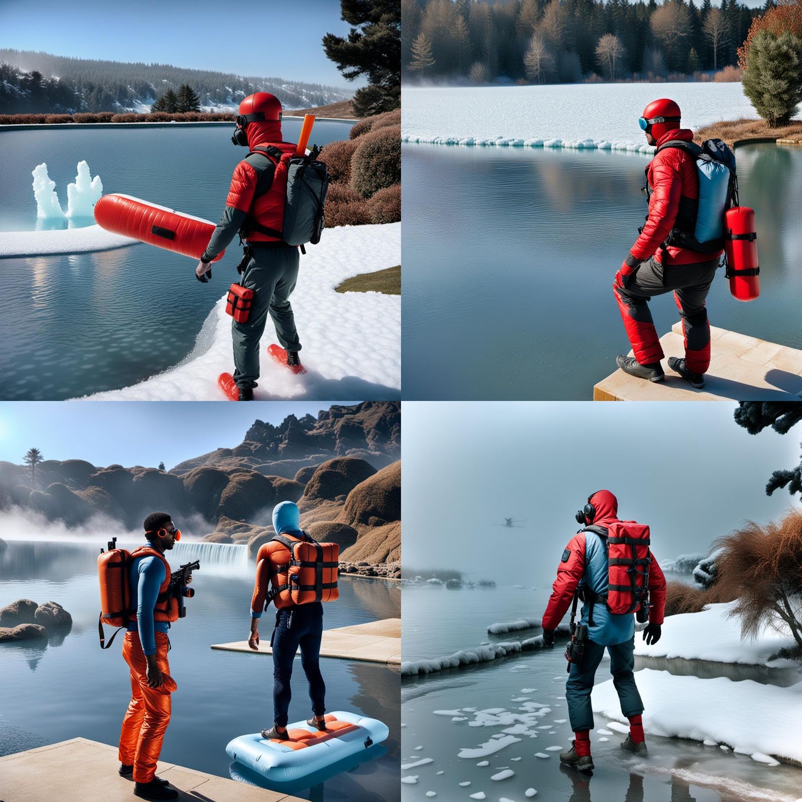 PJ the Poolman Embarks on a Cinematic Rescuing Mission in En...