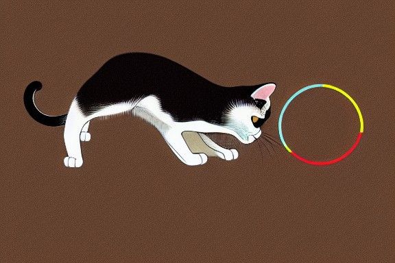 Pop Art Cat and Mouse Screen Print