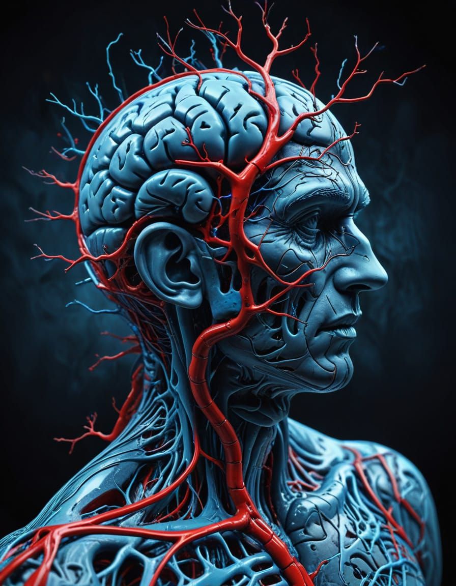 Connections of the schizoid brain duality