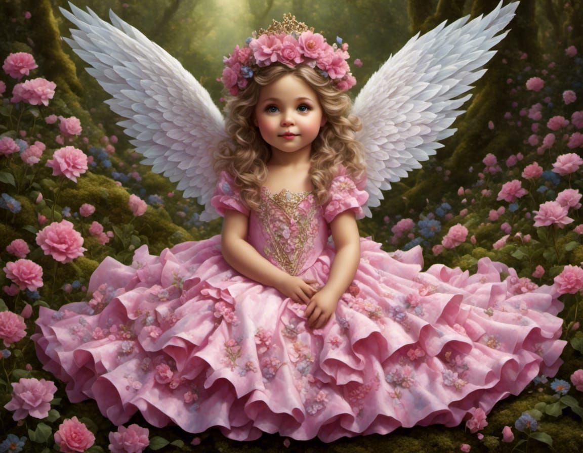 Fantasy Garden Gnome in Enchanted Forest