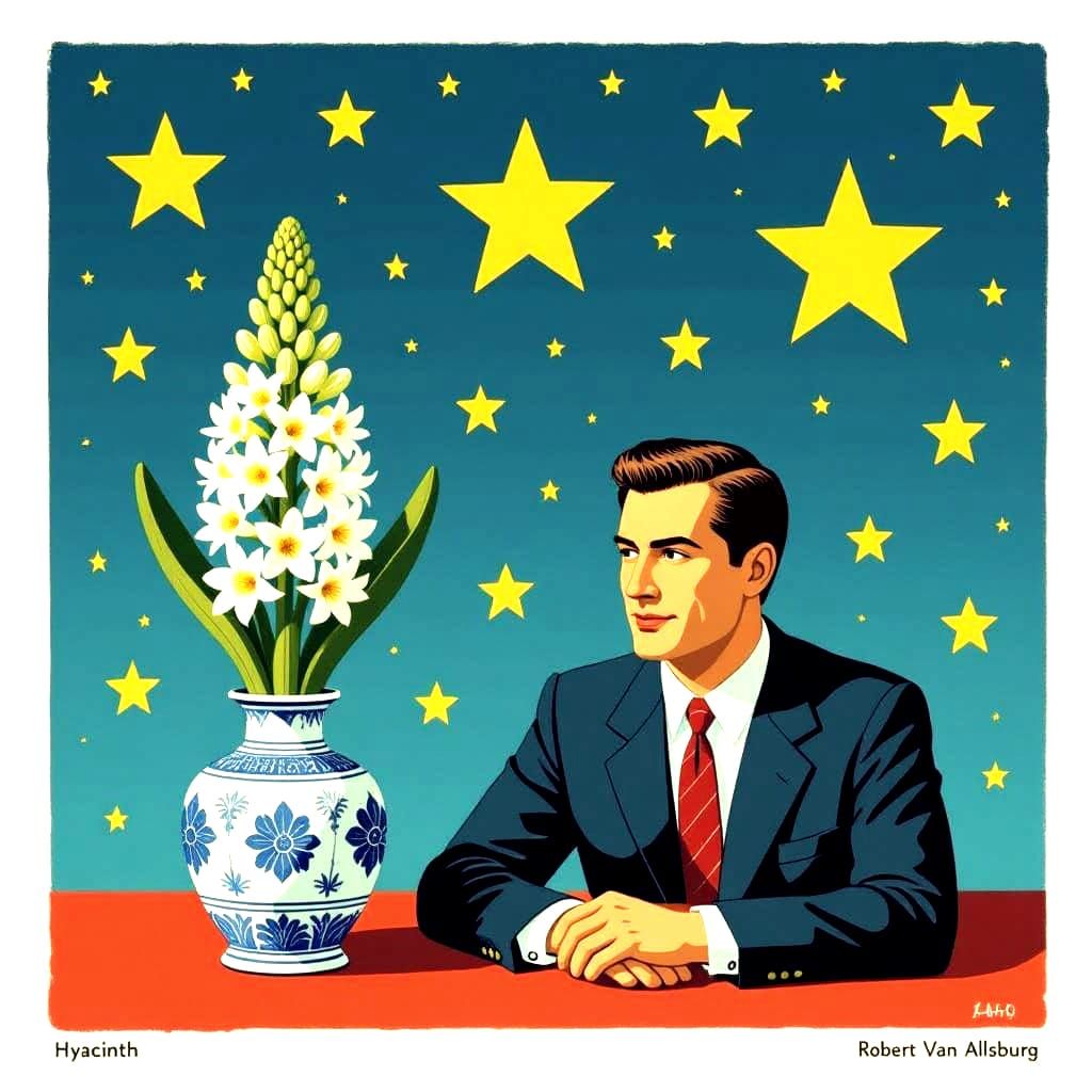 Man Contemplates Celestial Beauty Under Starry Night Sky