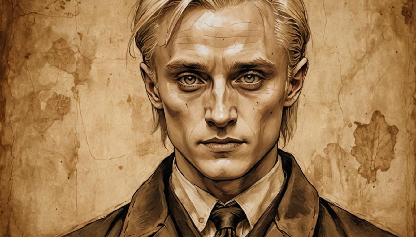 Draco Malfoy as Renaissance Portrait
