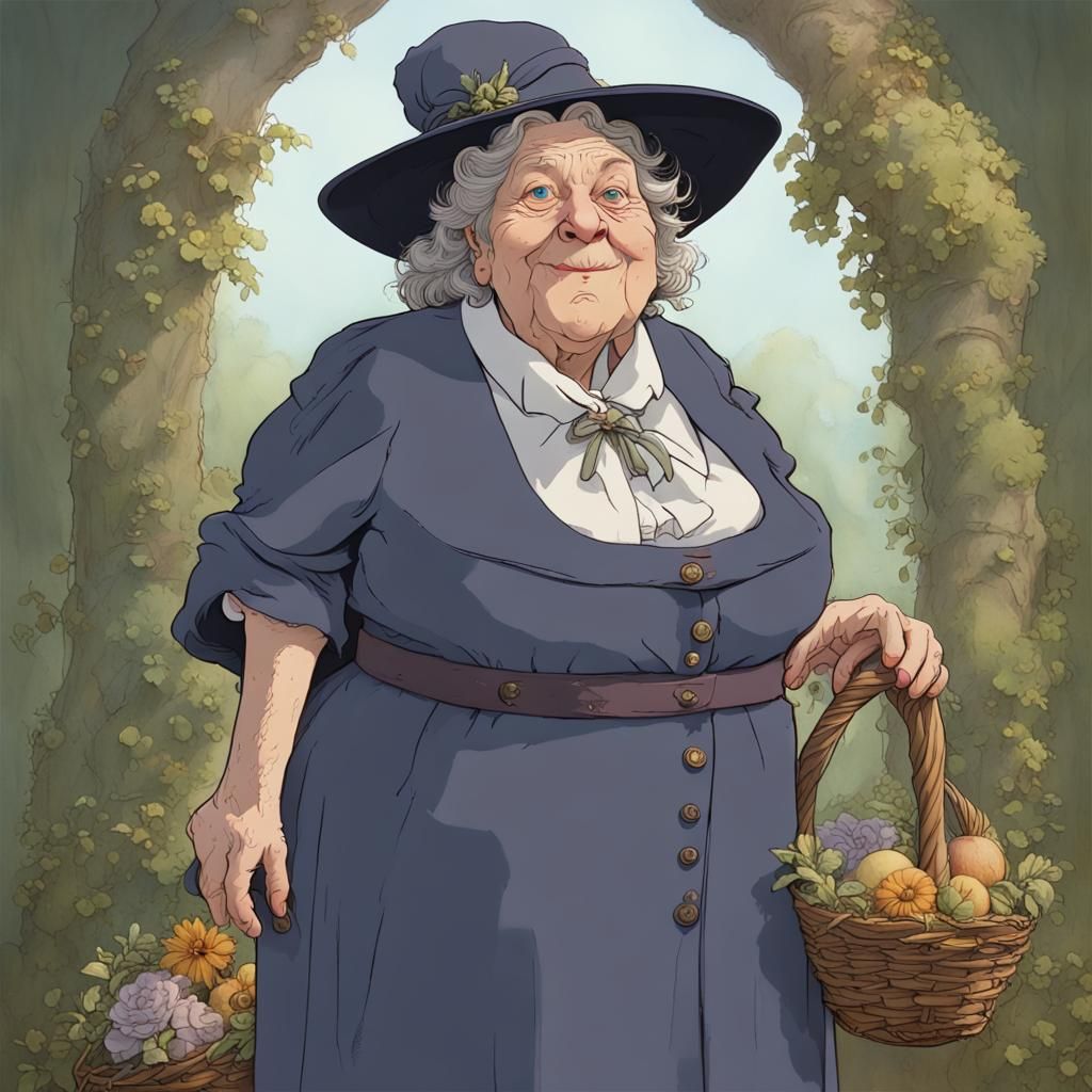 Nanny Ogg: The Mother Archetype in Digital Art