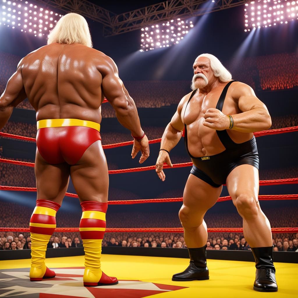 What If...80's WWE Hulk Hogan had a match with his 100 year old self