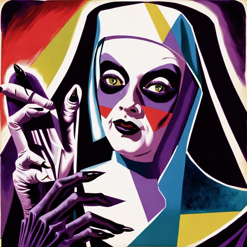 Nun with Sharp Fingernails #1