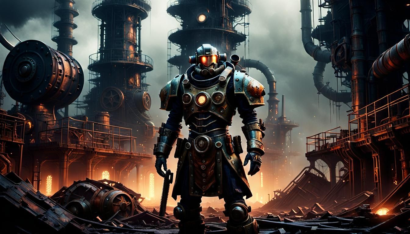 Steampunk City Alien Invasion: Cinematic Survivor