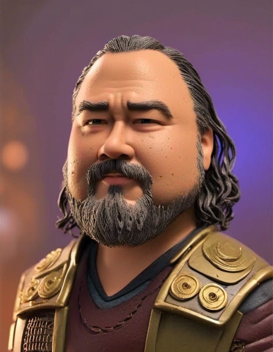 Chibi Pixar-Style 3D Cartoon Portrait