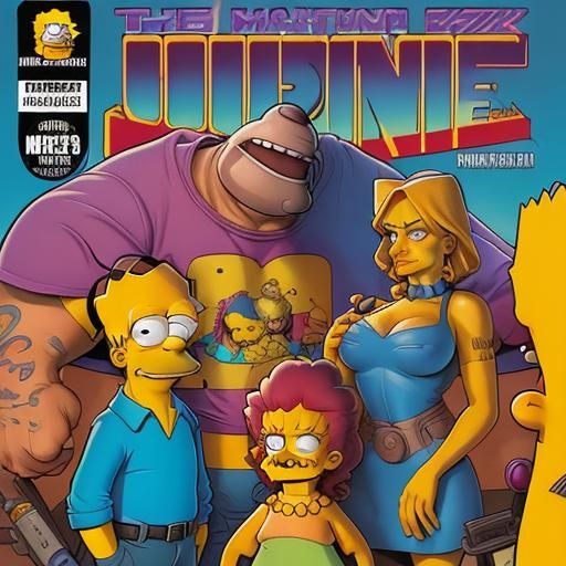 The Simpsons: Comic Book Art by Brooks & Mumford