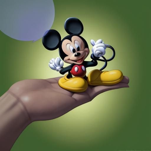 shrink ray on mickey mouse