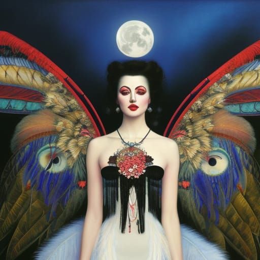 Fantastical Dreamcatcher Storybook Illustration in Hyperreal...