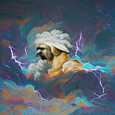 Zeus, King of the Gods on Olympus