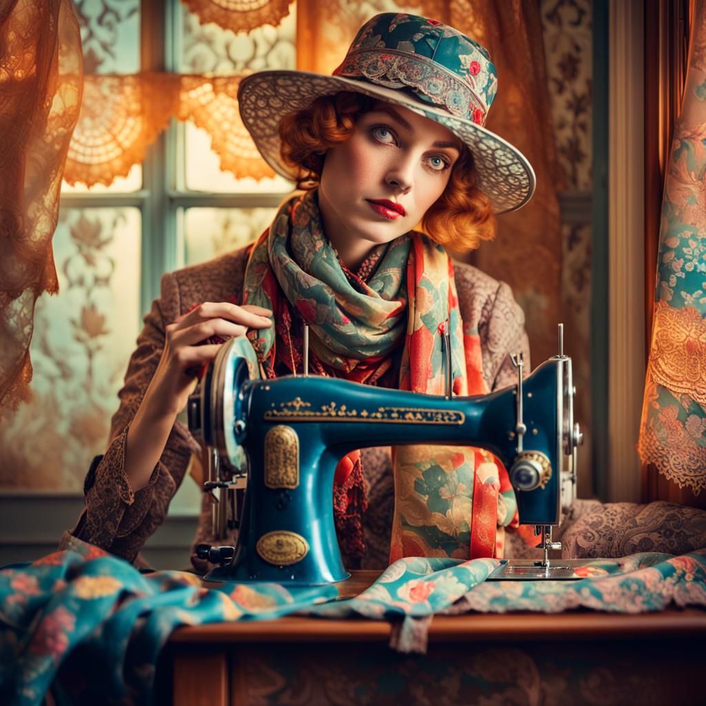 Steampunk Lisa: A Surreal Portrait in Victorian Style