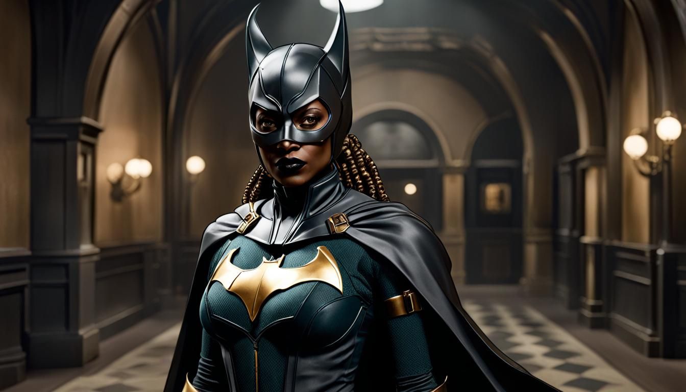 Gotham Villain in Harlem Renaissance Style