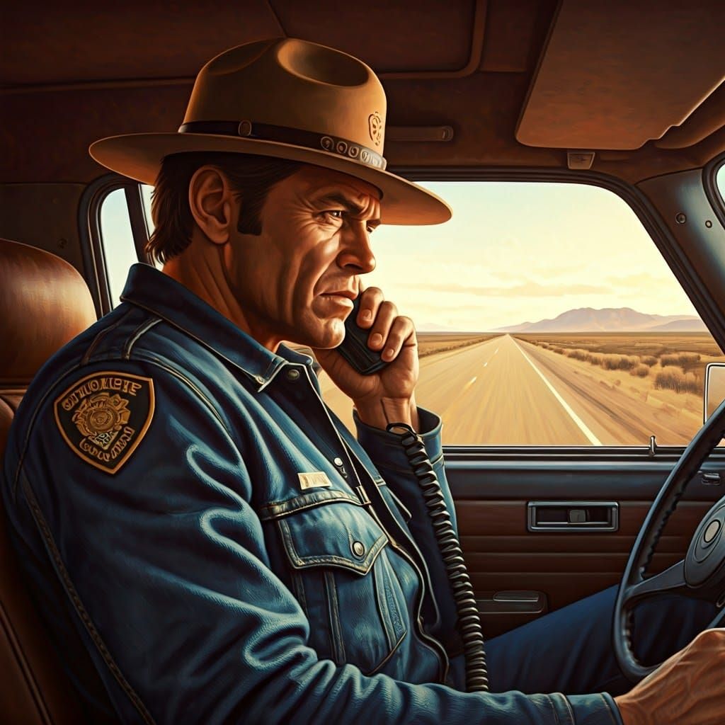 Smokey Intercepts a Wily Bandit on CB Radio