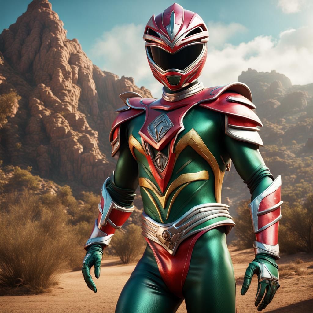 Algerian Power Ranger Concept Art