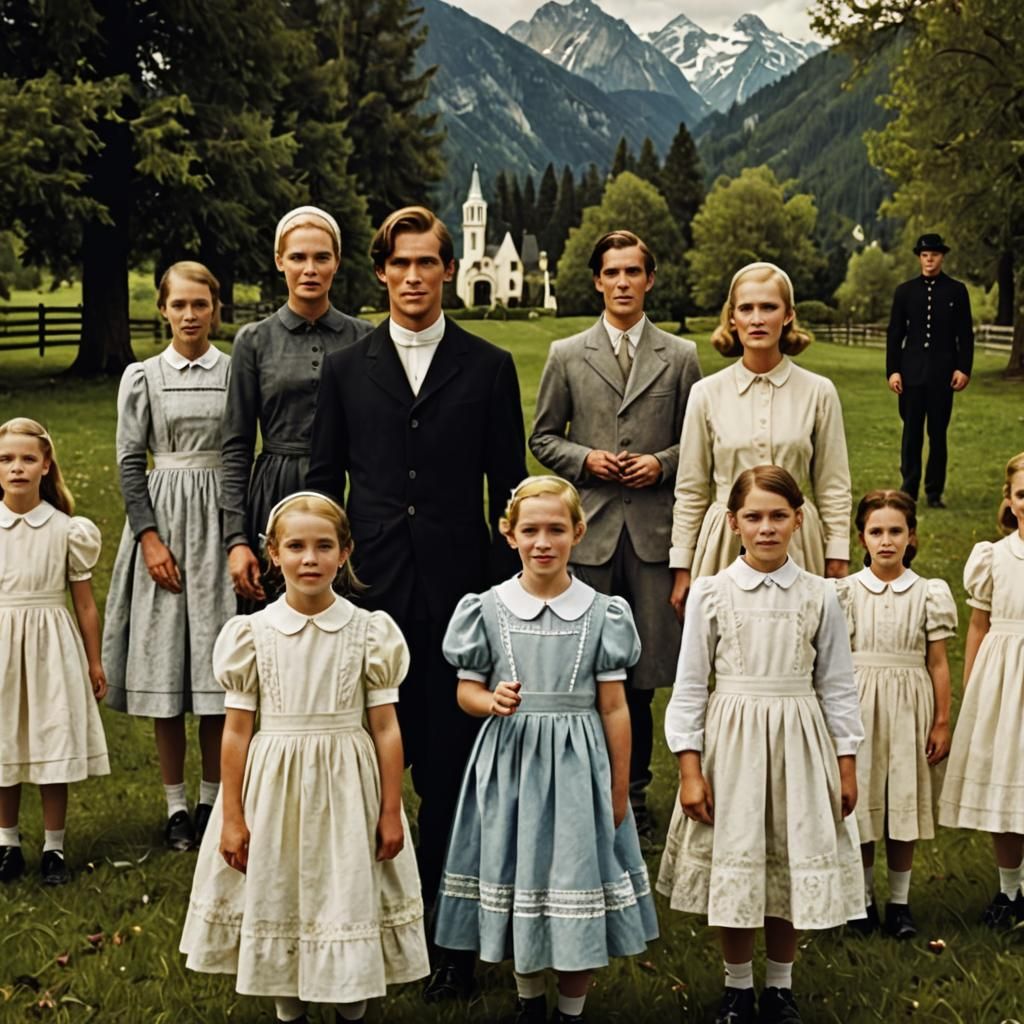 Horror Meets Music: A Surreal AI Image