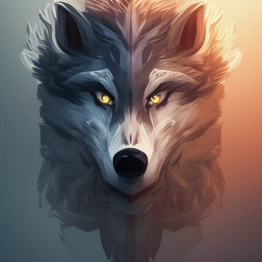 Hyperdetailed Werewolf Portrait in Dynamic Lighting