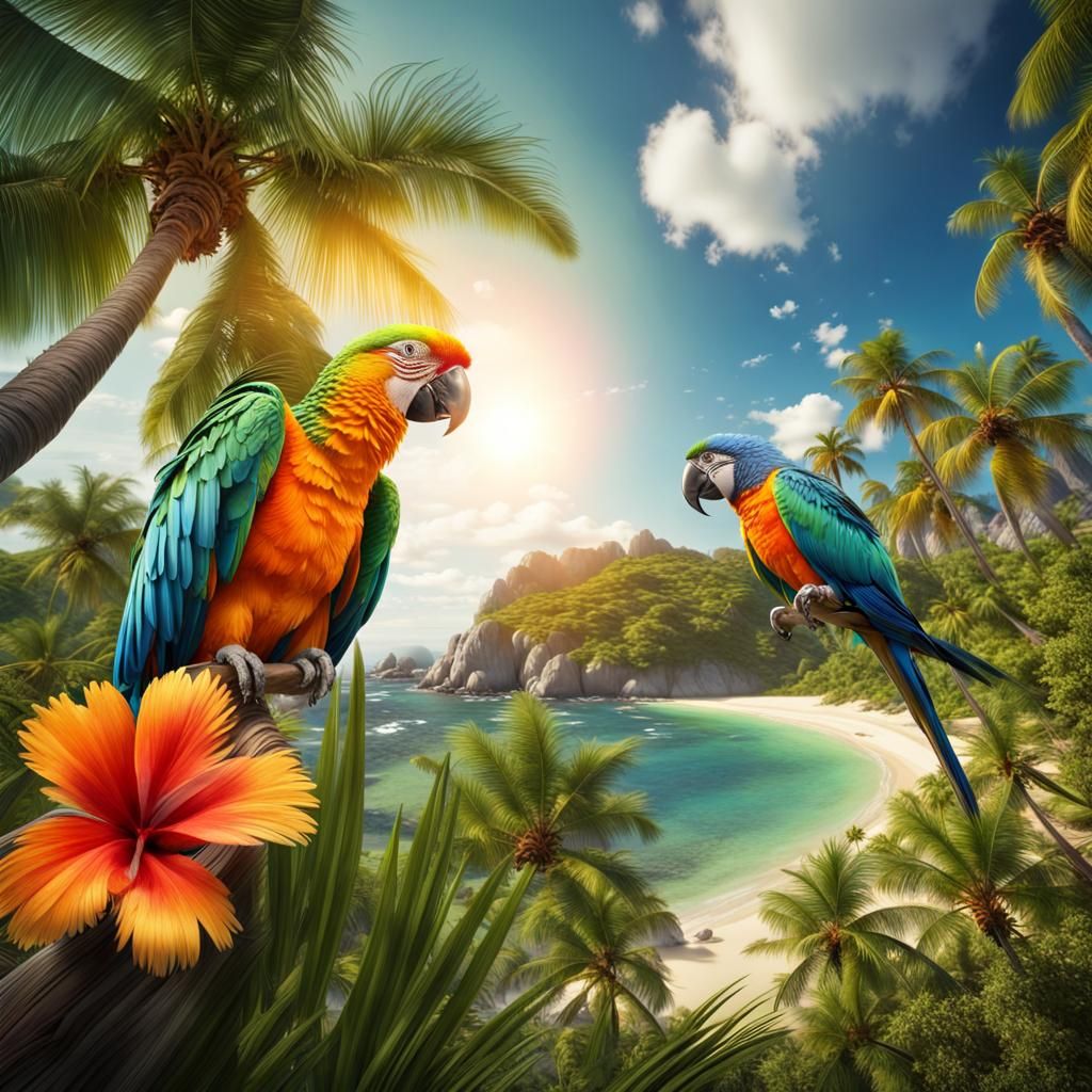 Parrots Island Oasis