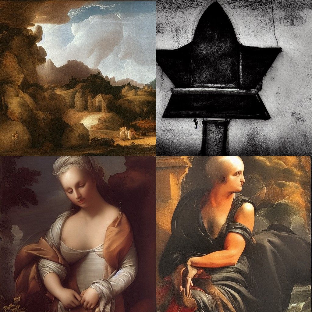 Renaissance Portrait with Dramatic Lighting