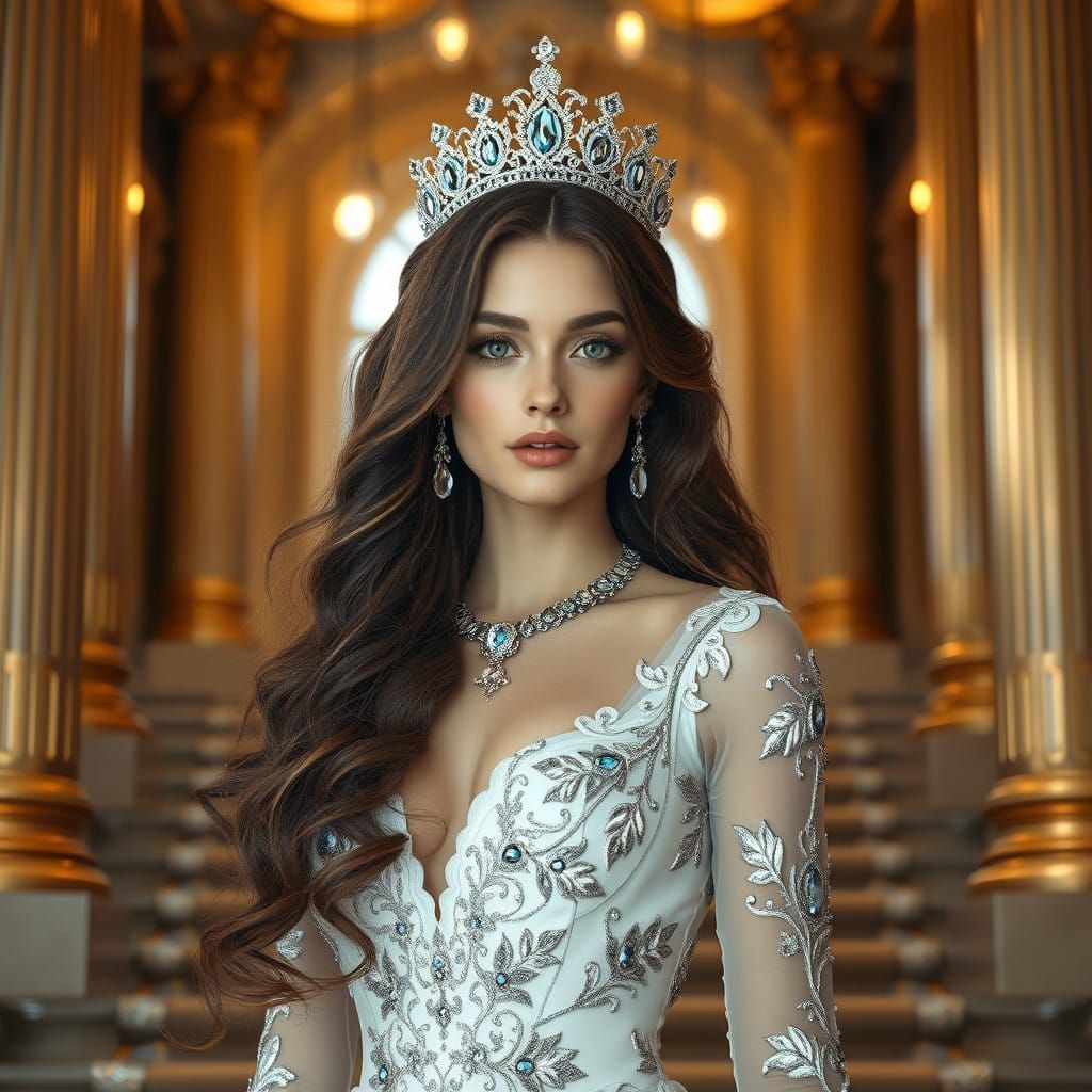Ethereal Princess in Grandeur