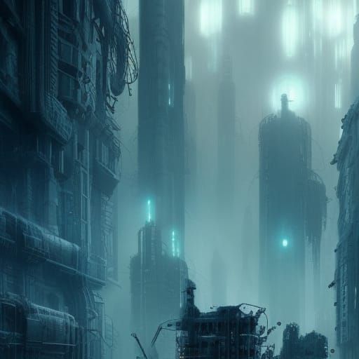 Ants Survive Nuclear Explosion in Dystopian City