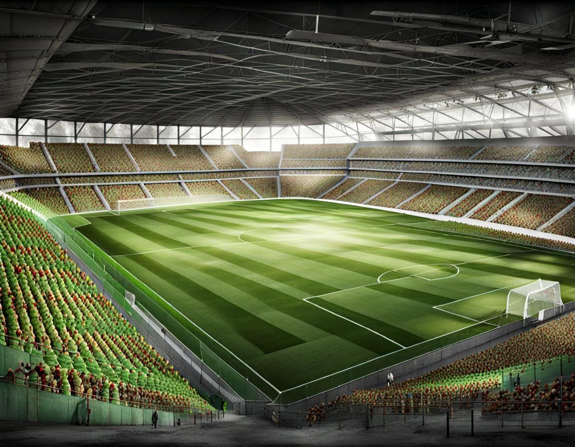 Zombie Apocalypse Transforms Soccer Stadium