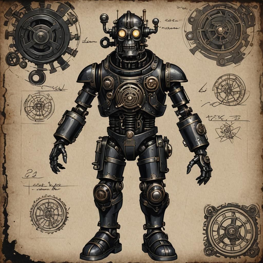 Steampunk Engine: An AI Art Challenge