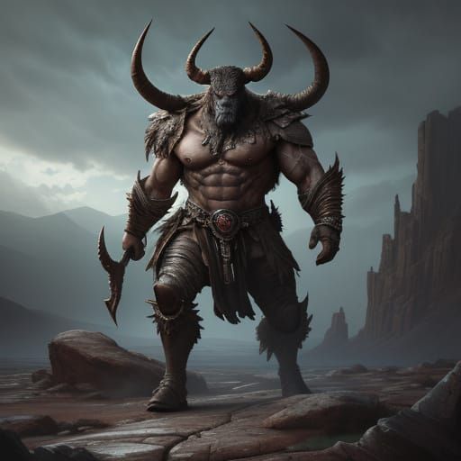 Bullman Concept Art in Sci-Fi Illustration Style