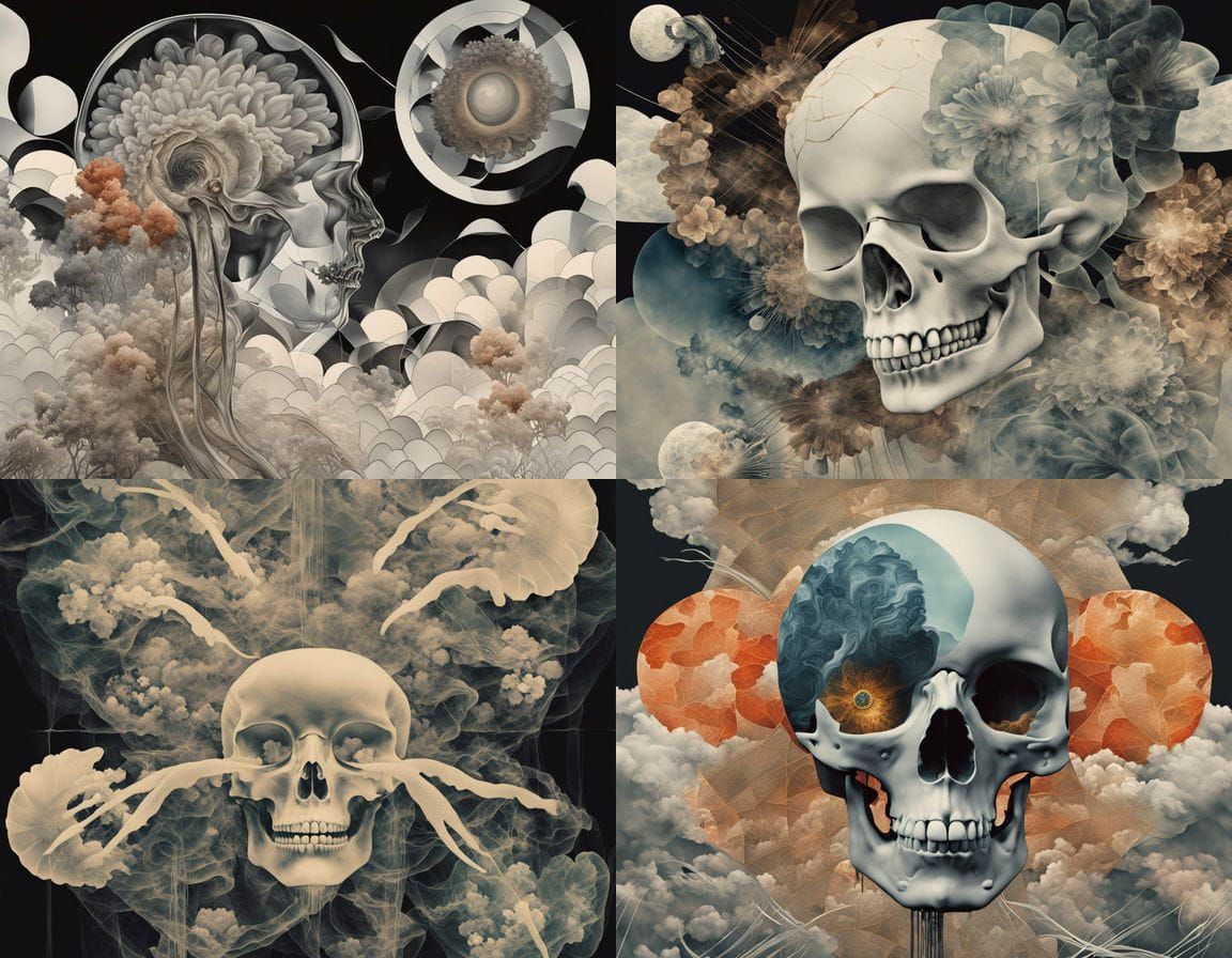 Brutal Japan: Eviscerated Lobster Skull in Moody Tempest