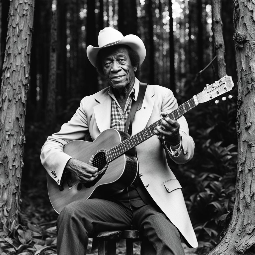 Louisiana Log Cabin in Evergreen Forest
