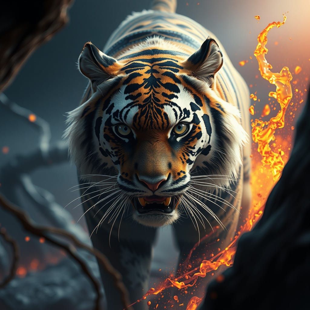 Tiger on the Hunt