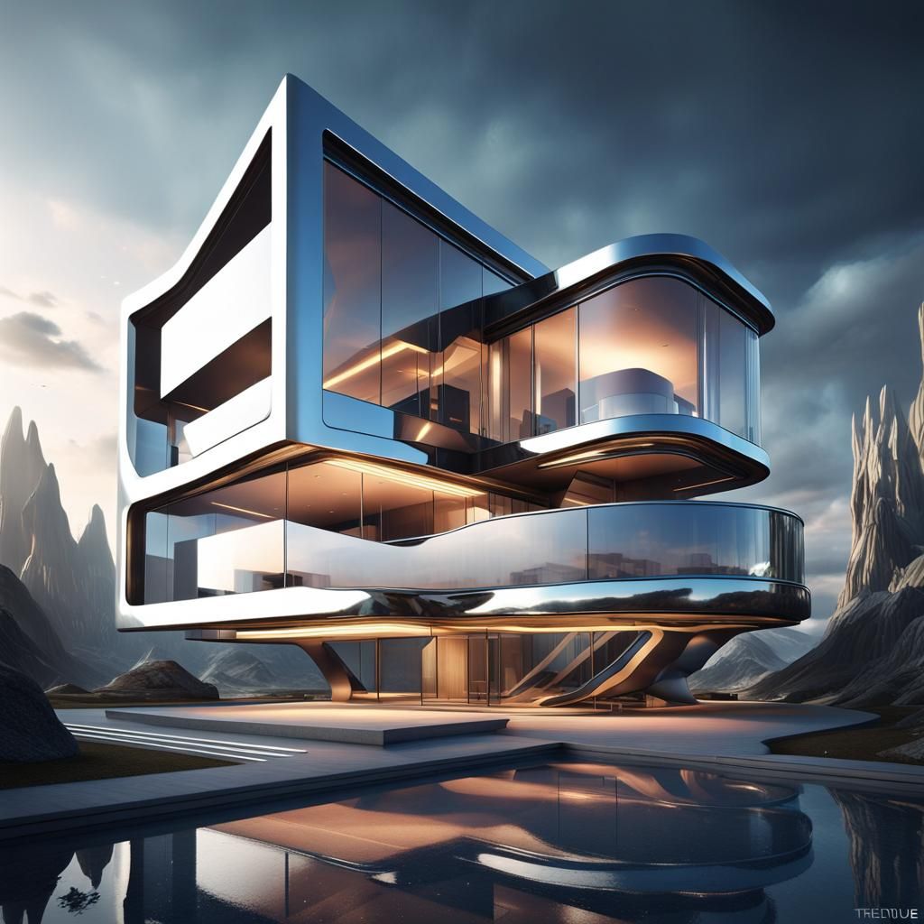 Abstract & Futuristic Home Architecture
