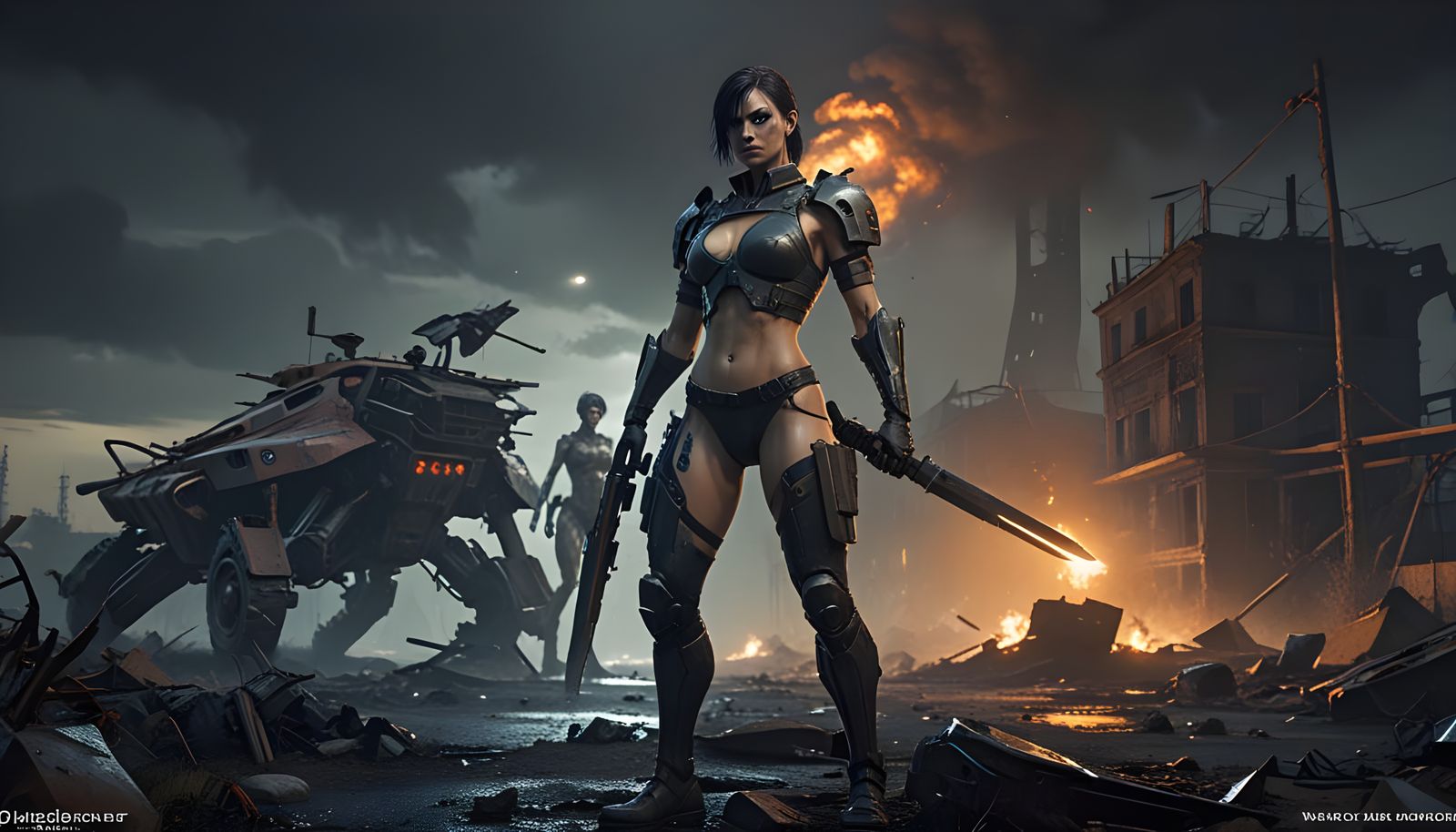 Goddesses of War in Cyberpunk Apocalypse