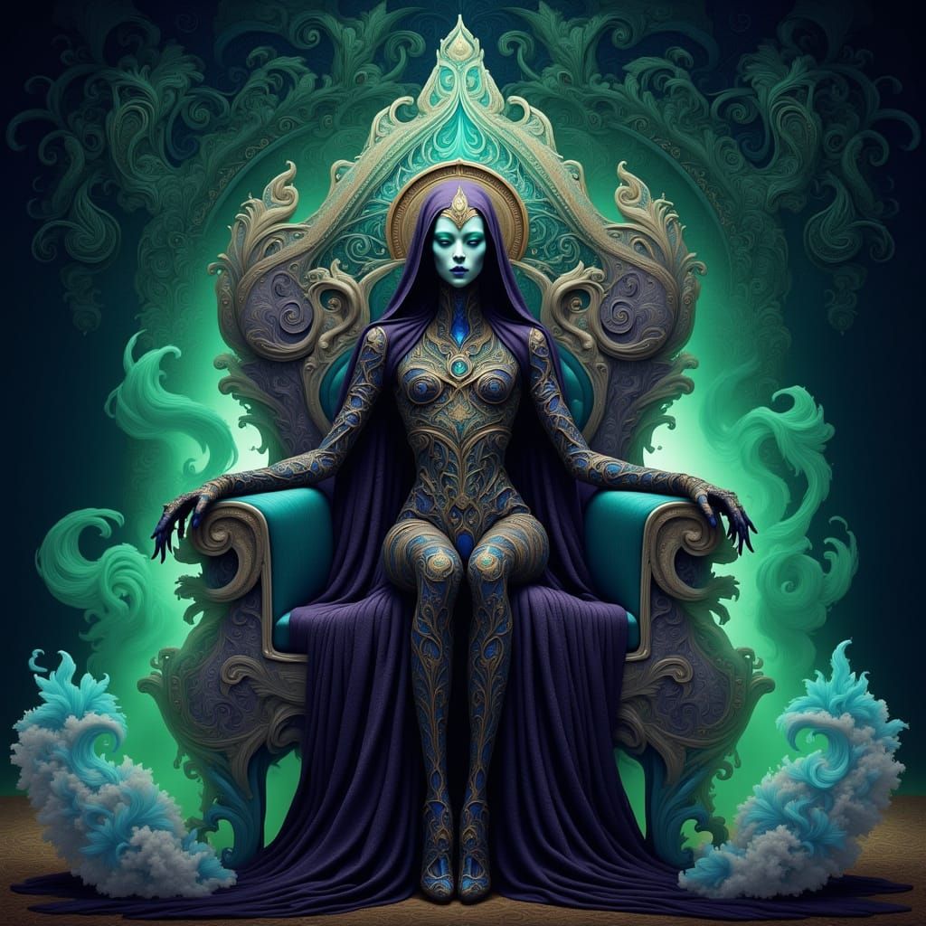 Ethereal Sorcerer King of Otherworldly Realms