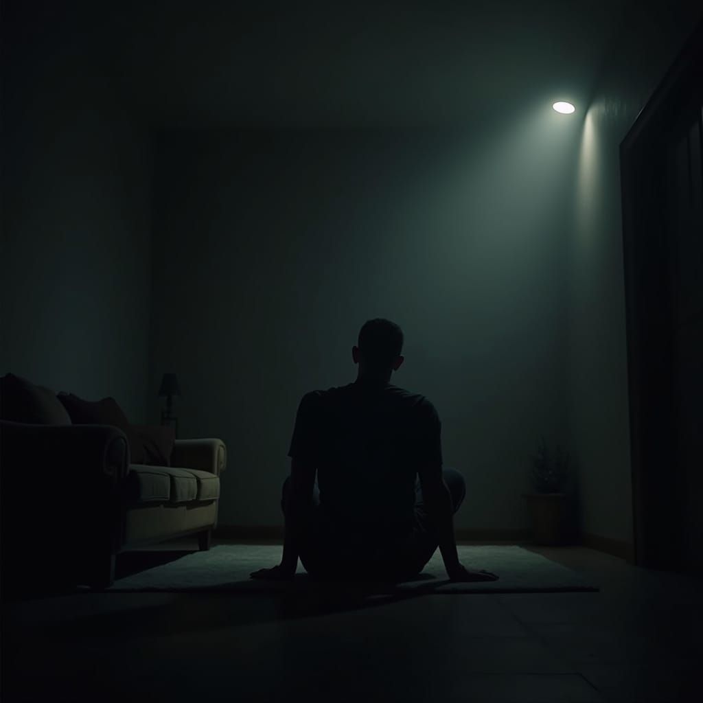 A Hauntingly Depressed Man in Luxurious Isolation