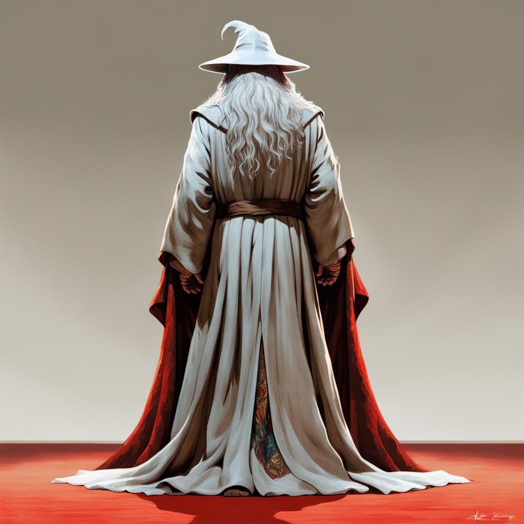 Angry Wizard on the Red Carpet, Pin-Up Style