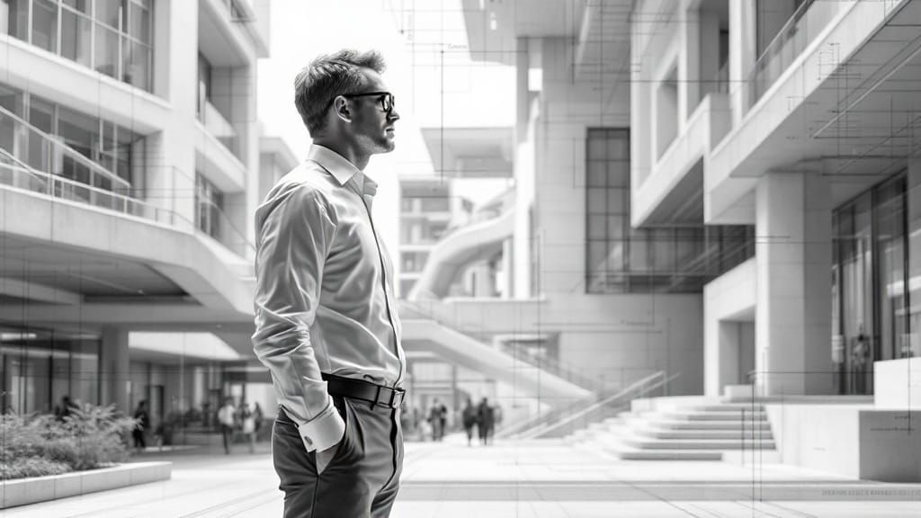 Architect's Precision Blueprint Vision