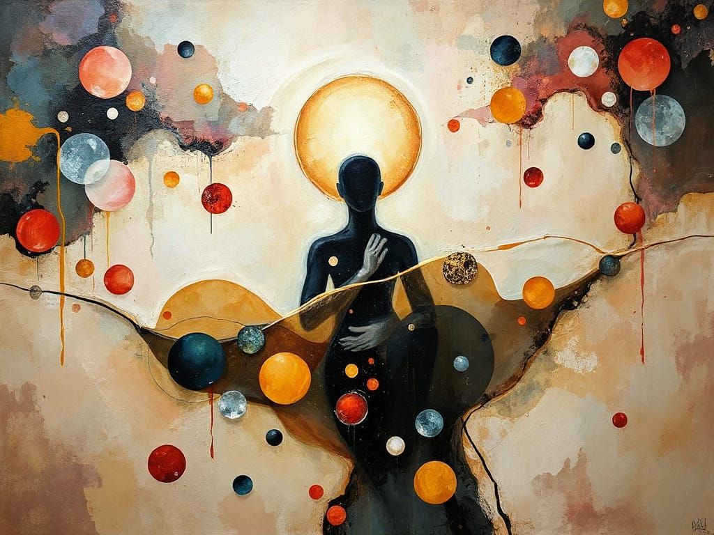 Ethereal Awakening in Soft, Symbolic Abstraction