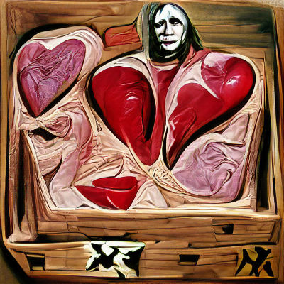 Heart-Shaped Box Still Life