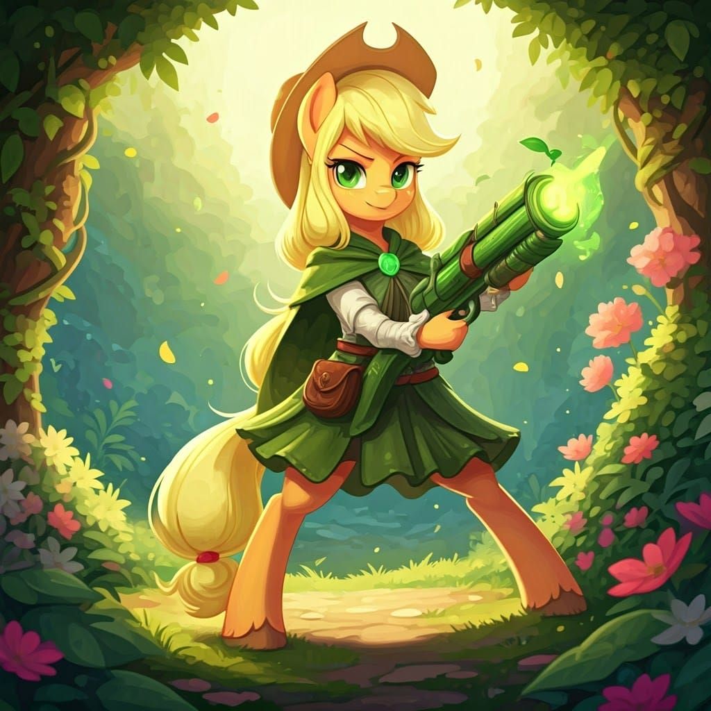 Applejack Enchants with Mystical Force