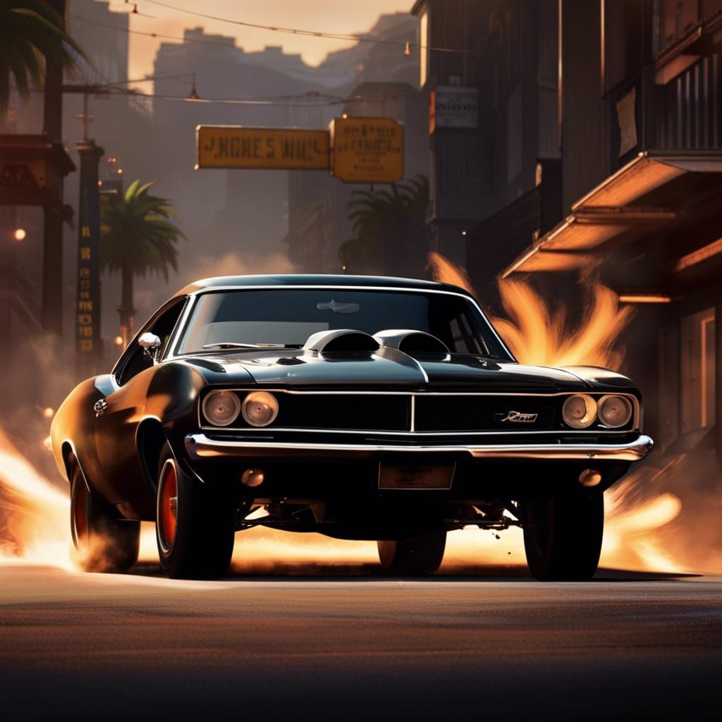 Dom Toretto: Fearless Street Racer Ready to Unleash Power