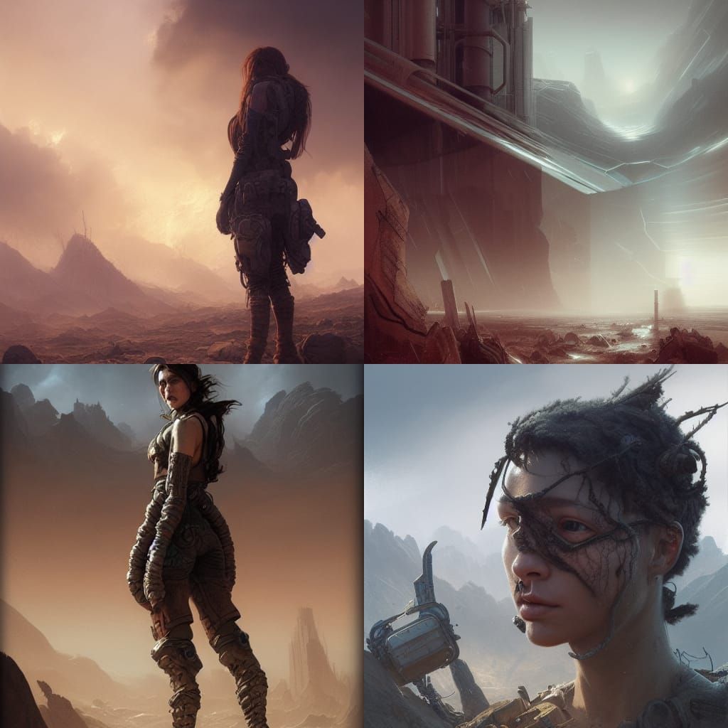 Post-Apocalyptic Wasteland: Eldritch Horror Landscape