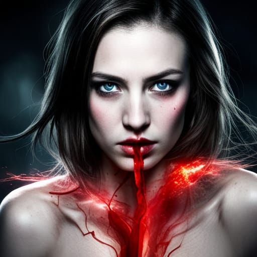 Abstract Broken Soul Conceptual Art