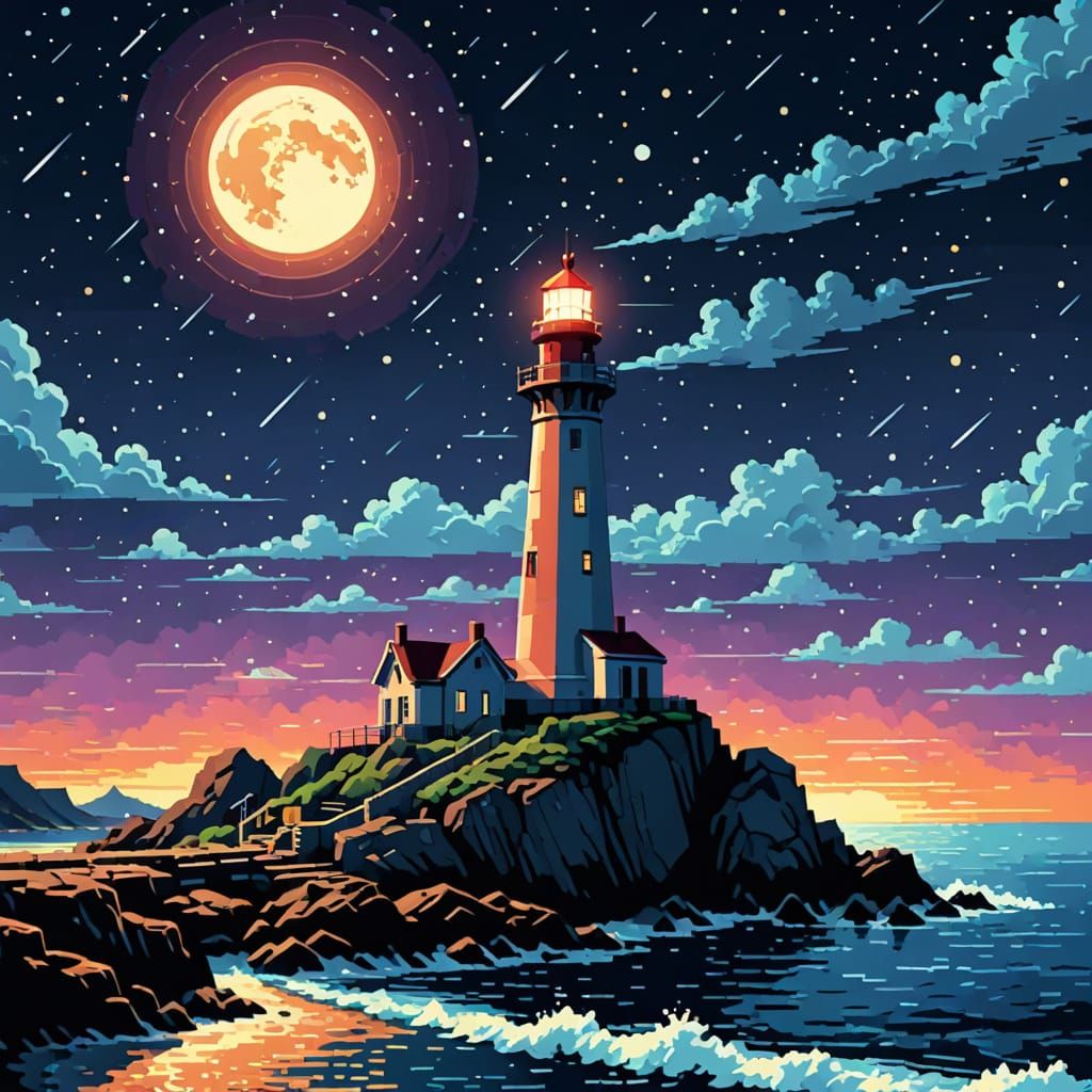 Glitchy Pixel: Dreamshaper XL Lightning