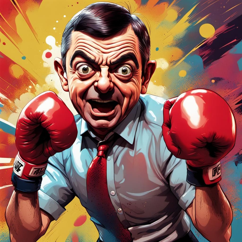 Mr. Bean Unleashed in Epic UFC Battle