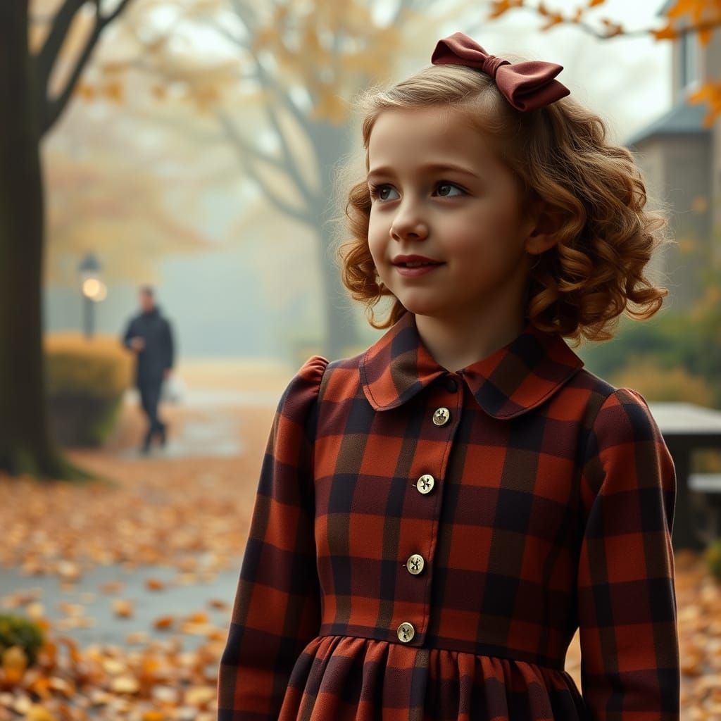 Whimsical Fall Family Remake in Classic Style