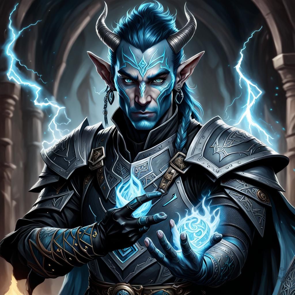 Tempest Cleric Tiefling